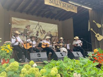 On Stage at The Appalachian Fiddle and Bluegrass Festival August 2025
