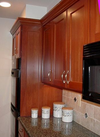 Cherry Kitchen 12 oven cabinet
