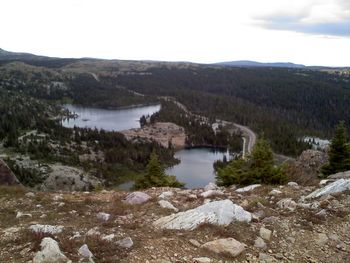 Looking north on the way up Medicine Bow Mountain
