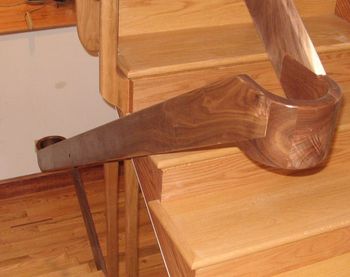 Black Walnut Railing 4
