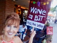 Suzanne at WINE A BIT on a FRIDAY