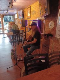 Dan Roark at Red's Yard