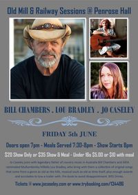 Jo Caseley with Bill Chambers & Lou Bradley