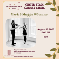 Mark and Maggie O'Connor at The Earl Scruggs Center