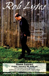 Rob Lutes (co-production with Orillia Folk Society)