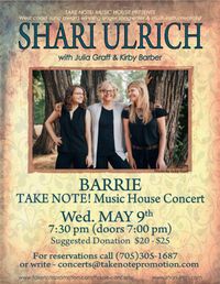 Shari Ulrich Trio at TNMH