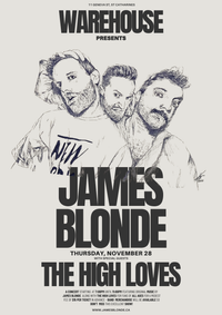 James Blonde with The High Loves in NIAGARA