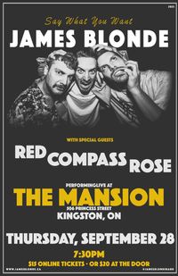 James Blonde in KINGSTON with Red Compass Rose