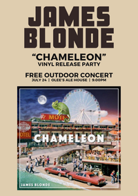 James Blonde VINYL LAUNCH PARTY