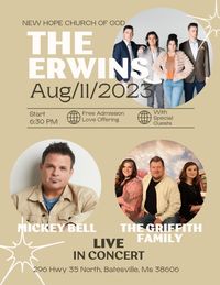 with Mickey Bell and the Erwins