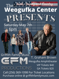 Concert With T Graham Brown, General admission tickets