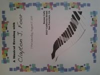 A Musical Evening with Clayton J. Foor