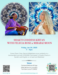 Shakti Goddess Kirtan with Mirabai Moon and Felicia Rose