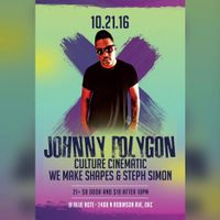 Johnny Polygon live w/ Steph Simon and We Make Shapes