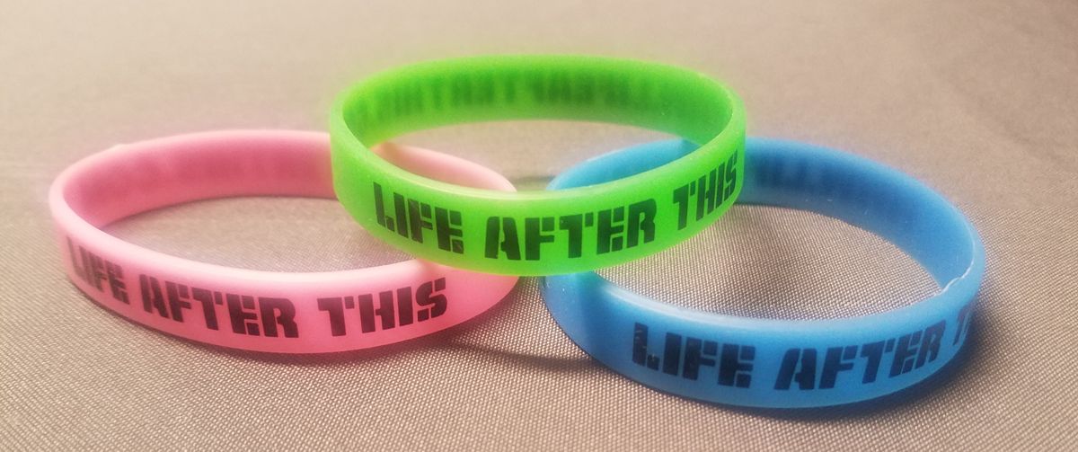 LAT Glow in the dark wristband