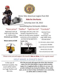 RIDE 4 THE RUNTS - MC RIDE AND BENEFIT