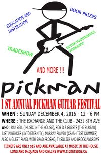 1st. Annual Regina Guitar Festival