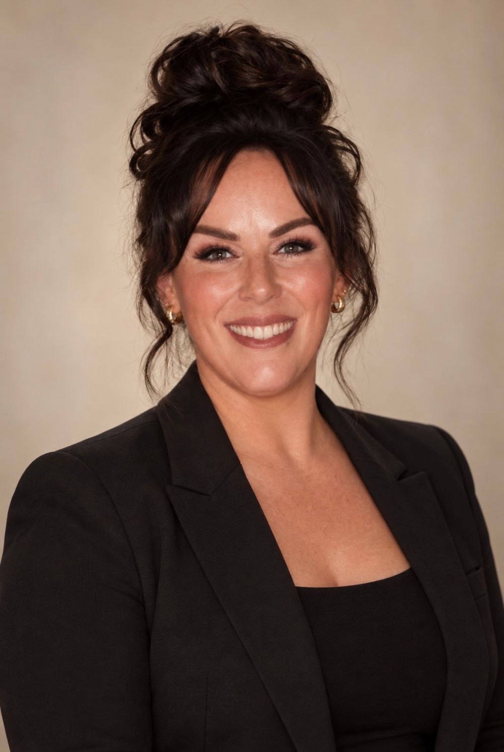 picture of our CEO and founder, Jodi Bryson (Stormshak), at August Pearl Salon in Nashville, Hermitage, TN.