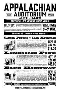 Appalachian Auditorium @ St. James