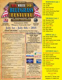 Red, White & Bluegrass Festival