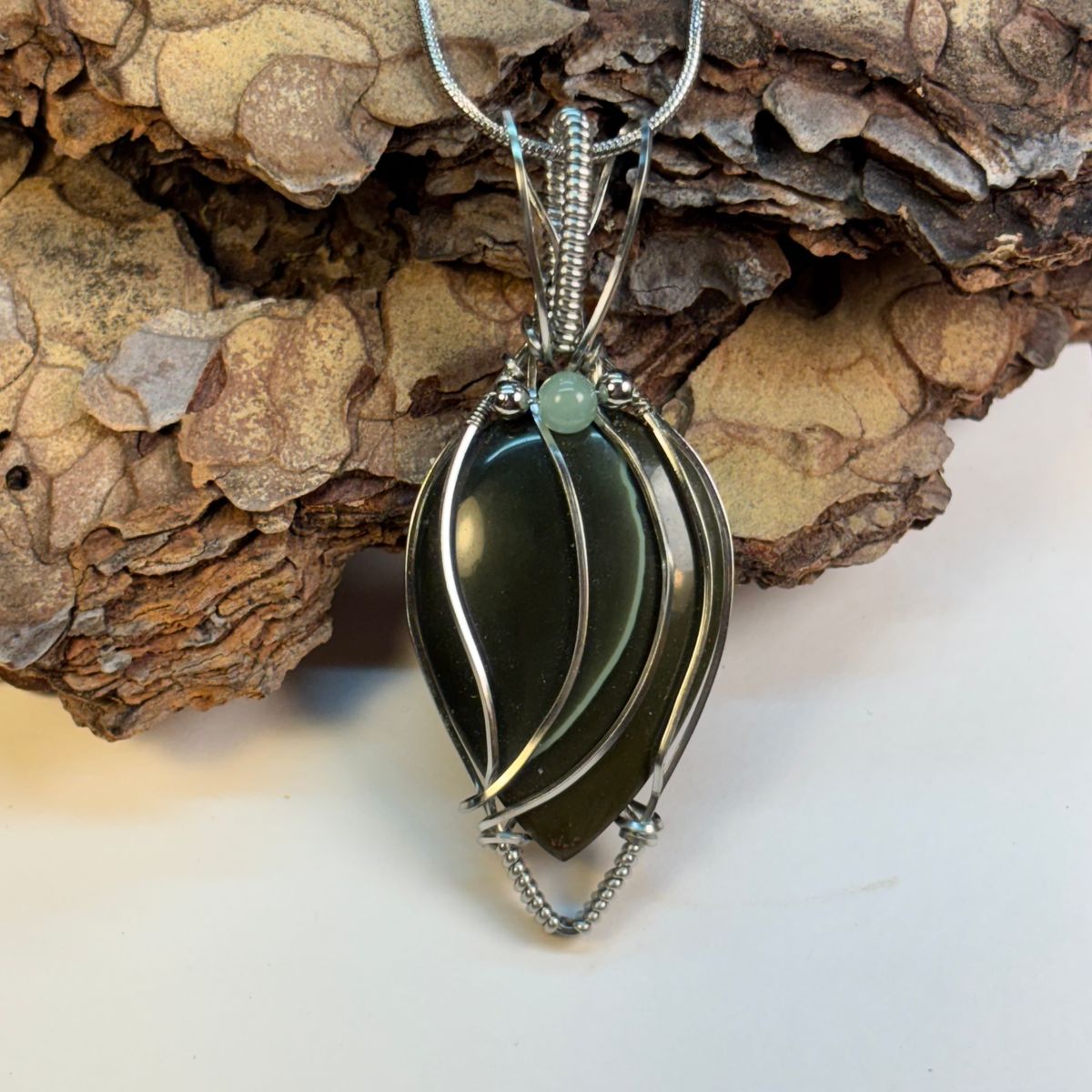 Polychrome Jasper Pendant