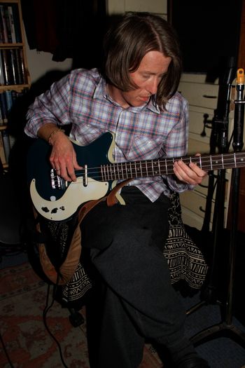 Lee Davies helping us out on Bass :)
