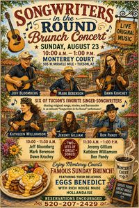Songwriters in the Round Sunday Brunch - Hosted by Ron Pandy
