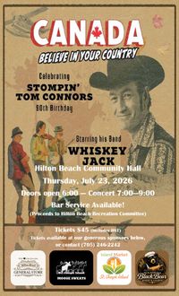 Whiskey Jack Celebrates Stompin' Tom - Believe In Your Country