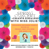 Spring Concert/ ENCANTO Sing-a-along!  (Adults also need a ticket for this event!)