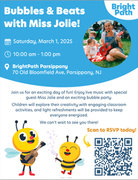 Open house event- Bubbly Beats with Miss Jolie!