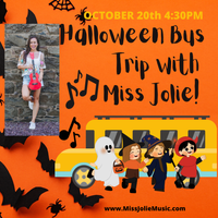 Halloween Bus Ride with Miss Jolie!