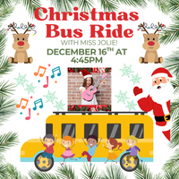 Christmas Bus Ride with Miss Jolie!