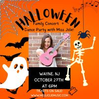 Family Concert + HALLOWEEN Dance Party (Adults need a ticket too!)