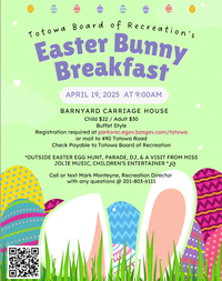 Easter Bunny Breakfast (with Miss Jolie appearance!)