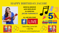 Birthday CELEBRATION Move & Groove!