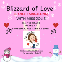 Valentine's Singalong + Dance with Miss Jolie  (Adults + children need a ticket for this event!)