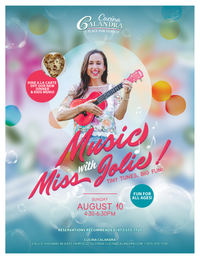 Music with Miss Jolie at Calandra's Cucina!