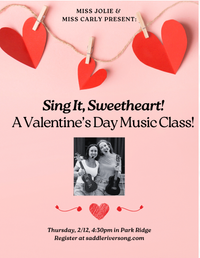Sing it Sweetheart Valentine's Music Class (Miss Carly + Miss Jolie)