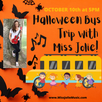 Halloween School Bus Adventure with Miss Jolie!