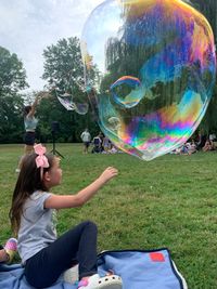 Outdoor Family Music + Bubbles with Miss Jolie!