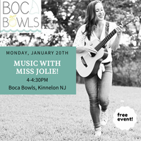 Music Monday at Boca Bowls!