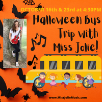 Spooky Halloween Bus Ride (#2!) with Miss Jolie!