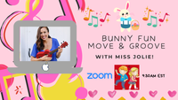 Bunny Move & Groove on Zoom!