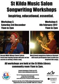 Sweet Felicia's Blues Songwriting Workshop