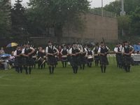 87th Cleveland Pipe Band at World Pipe Band Championships