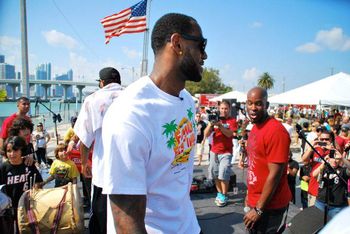 Heat Family Festival w/Dangerflow & Lebron James on percussion!
