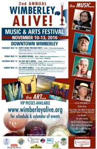 Javier Chaparro & Salúd & Wimberley ALIVE!