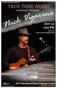 NICK VIGARINO STREAMING LIVE!