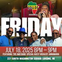 ANNAMARIA PASLEY-HORN w/ THE AWD BAND @ JOLLOF’S!