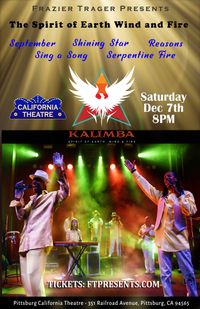 Kalimba Live at the California Theatre